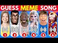 GUESS MEME & WHO'S SINGING 🎤🎵 🔥| Lay Lay, King Ferran, Salish Matter, Elsa, MrBeast, Gega, Tenge