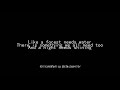 ひとりぼっちじゃない　【ENG LYRIC】