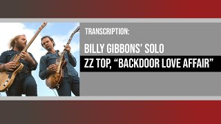 Watch ZZ Top Backdoor Love Affair video