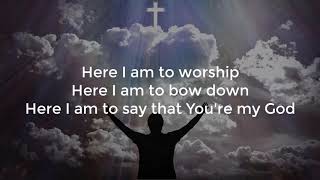 Watch Anthony Evans Here I Am To Worship video