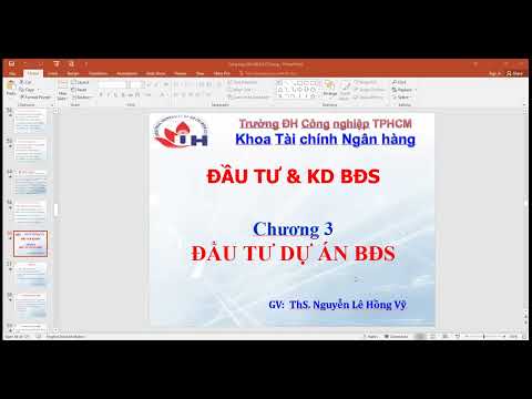🔥 Học Online trên Zoom Đầu tư Bất động sản ♦ HOVY IUH Trường Đại học Công nghiệp TP.HCM Thầy Vỹ IUH