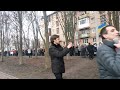 Видео 22 02 14 ПРотивостояние Харьковский Съезд депутатов Юго Востока и колонна гастролеров Евромайдана 1