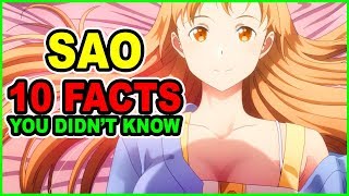 10 Sword Art Online Things You Didn?t Know! Sword Art Online Season 3 Ordinal Scale Facts