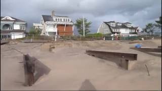Hurricane Sandy - Sea Girt, NJ - Before/During/After