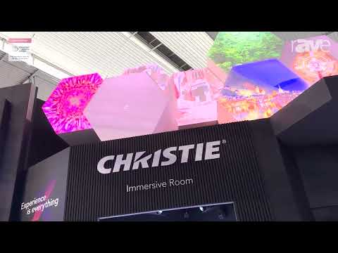 ISE 2024: Christie Presents Mystique Projection Mapping Solution with Immersive Hexagon Display