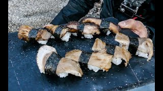Catch and Sushi Series Ep.3: VEGAN Mushroom Sushi