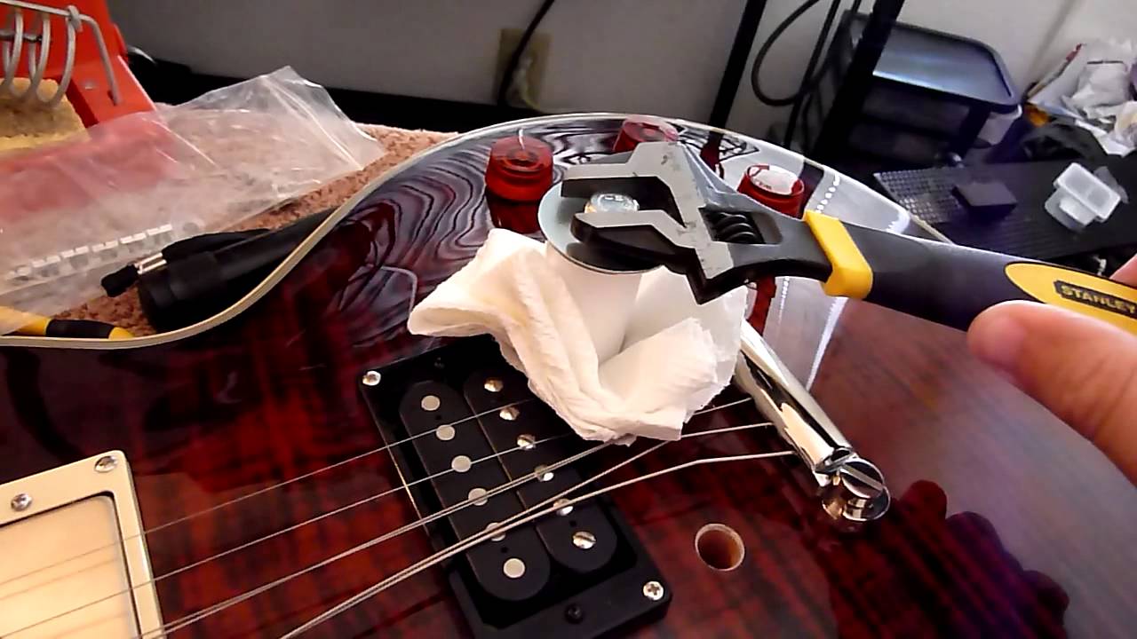A Better Way To Remove Bushings From A Les Paul TuneOMatic Style