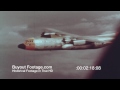 HD Stock Footage JC-130A Air Recovery of Space Capsule, Space Program 1960's