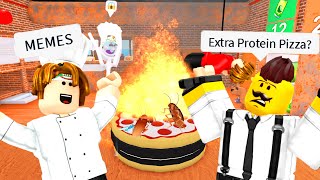 ROBLOX Work at a Pizza Place Funny Moments Part 5 (MEMES) 🍕