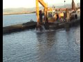 dredge working at port of Napier