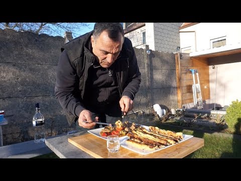 Картофельный кябаб с овощным рагу Картофельный кябаб с овощным рагу