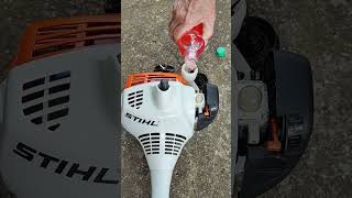 Stihl Fs 55 Petrol Gr Trimmer - Refueling