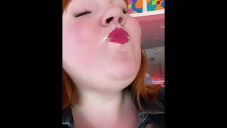 Kellie Kay Eating A Burger
