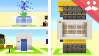 10 PRETTY REDSTONE Builds in Minecraft!