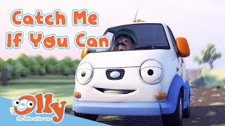 Cars for Kids - Catch Me if You Can | Transport for Kids | Olly the Little White Van