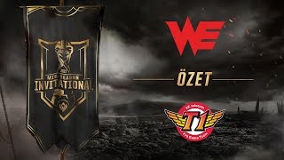 Team WE ( WE ) vs SK telecom T1 ( SKT ) Maç Özeti | MSI 2017 Grup Aşaması 2. Gün