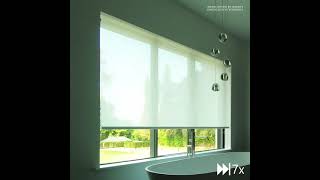 Hidden Bathroom Blinds for Contemporary Style