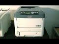 OKI 711WT Transfer Printer Using HD White Toner