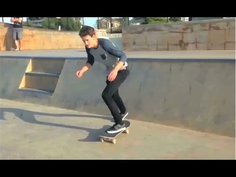 Casey Meyer - WTF!!! CRAZY Rail Ollie Pop Over Maneuver!?!!