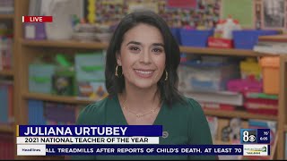 Ccsd Teacher Juliana Urtubey Talks With Good Day Las Vegas About Winning National Teacher Of The Ye