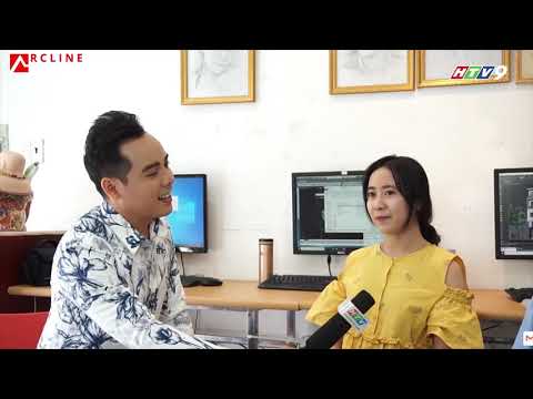 NGHỀ HỌC THIẾT KẾ NỘI THẤT CÙNG "NGHỀ CỦA BẠN" PHÁT SÓNG 14H30 HTV9 TRUNG TÂM ARCLINE