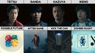 Characters Death In Alice In Borderland Season 1,2,3