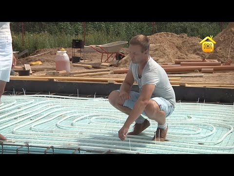 Тёплый пол из сшитого полиэтилена своими руками Тёплый пол из сшитого полиэтилена своими руками