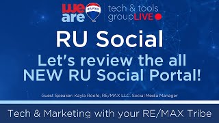 Let's check out the all NEW RU Social Media Portal