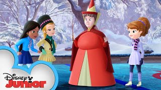 Enchanted Ice Dancing Lessons | Sofia the First | Disney Junior