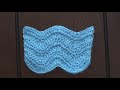 Crochet : Punto en Zig - Zag #1