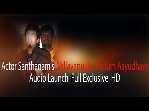 Actor Santhanams Upcoming movie - Vallavanukku Pullum Aayudham...