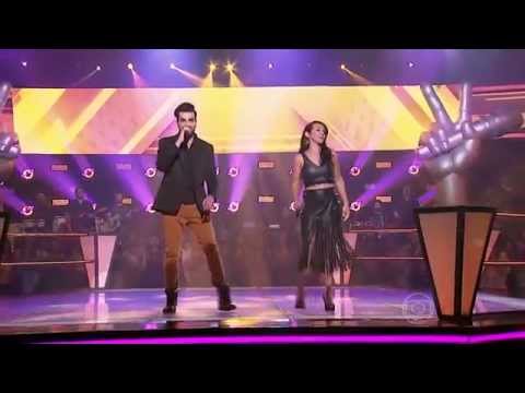 Matteus e Paulynha Arrais cantam 'Fui Fiel' no The Voice Brasil