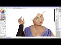 (World of Warcraft) Blood elf mage Speedpaint