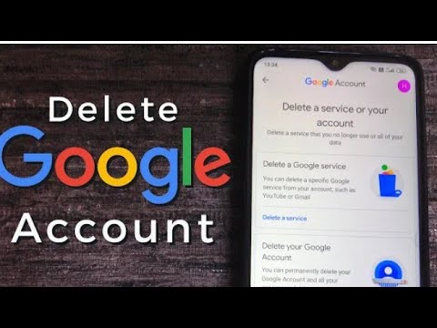 How to delete a Google account | Google account ko How to delete a Google account | Google account ko