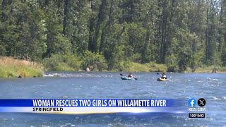 Thurston Woman Helps Rescue Two Girls On Willamette River