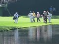 Martin Kaymer Skipping Ball Over Water Aces 16th at Augusta National 4/2/2012