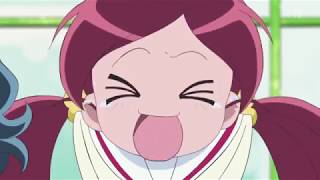 HeartCatch Precure! - Tsubomi Hanasaki and Hanasaki Kaoruko Laughing