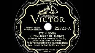 Watch Rudy Vallee Stein Song video