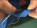 Sewing Tip #2 Part 2: How To Sew On A Shank Button