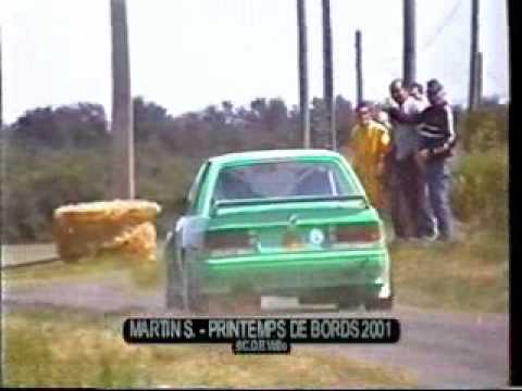 BMW E21 323i and E30 M3 in French rally action