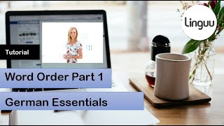 Learn German - Lesson 2 (A1) - Simple Sentences and Questions - Word order Part 1
