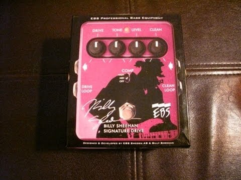 EBS Billy Sheehan Signature Drive Pedal Demo (aggressive setting) 1 of 3