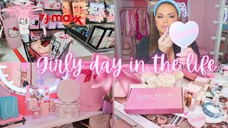 My Girly Day in Life🎀: Shopping, GRWM, and More!
