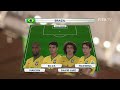 Brazil v. Netherlands - Team Line-ups EXCLUSIVE
