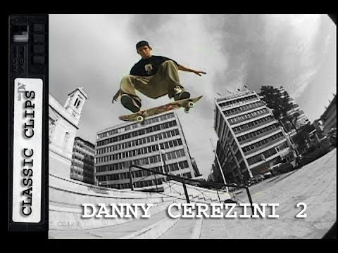 Danny Cerezini Skateboarding Classic Clips #158 Greece Part 2