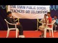 Funny skit (The interview) by students on Teachers' day.