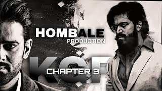Kgf Chapter 3 Trailer Hombale Filums Rocking Star Yash Prashanth Neel