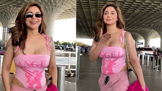 Kangana Sharma Flying From Mumbai Spotted At Airport Ms Shorts
