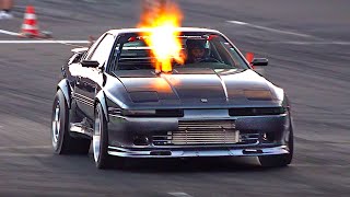 900Hp Big Turbo 2Jz Swapped Mk3 Toyota Supra No-Prep Drag Racing The Quarter Mile Onboard