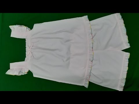 126/ cắt may đồ bộ mặc nhà / bộ lửng đùi có bèo dún / tay cánh tiên/ ĐAM MÊ MAY VÁ HANA NGUYÊN